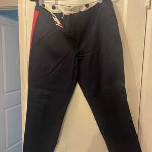 Boden Black and Red Capris